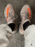 阿迪達(dá)斯Yeezy350椰子青少年學(xué)生夏日透氣運(yùn)動(dòng)鞋 37 曬單實(shí)拍圖