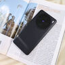 屏蓬 適用vivo x100pro手機(jī)殼真素皮維沃x100保護(hù)套鏡頭全包氣囊防摔時(shí)尚簡(jiǎn)約超薄男女款 vivo x100Pro【辰夜黑】 曬單實(shí)拍圖