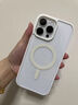 韻寧【全包ai拍照觸控鍵】磁吸適用于蘋果16promax手機殼新款高透iPhone16pro磨砂邊框16硬殼軟邊防摔 【白色】無線磁吸*全包AI拍照觸控鍵 iPhone16 曬單實拍圖