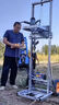 220V打井機(jī)水井鉆機(jī)空調(diào)吃水井鉆機(jī)單人操作民用小型打井器便攜式 3千瓦鉆機(jī)＋50米鉆桿＋1個(gè)鉆頭 曬單實(shí)拍圖