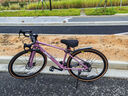 Jeep吉普公路自行車鋁合金變速自行車男女公路車學(xué)生通勤車單車-RS770 RS770-彎把-木槿紫 S碼（適合身高150-165CM） 27速 曬單實拍圖