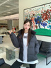 鴨鴨（YAYA）羽絨服女2025年冬季新款情侶短款立領(lǐng)小個子保暖面包服男外套HY 青光黑色 L 175/92A 曬單實拍圖