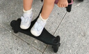 江博士學(xué)步鞋步前鞋春季女童休閑蝴蝶公主兒童鞋2B13A1014AW紫色20碼 曬單實(shí)拍圖
