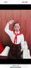 衣諾坊女童白襯衫短袖夏款兒童白T恤小學(xué)生襯衣大合唱班服六一演出禮服 曬單實拍圖