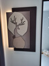 福進(jìn)門(mén)現代輕奢麋鹿玄關(guān)裝飾畫(huà)石來(lái)運轉走廊過(guò)道掛畫(huà)寓意好立體砂巖壁畫(huà) A款-麋鹿生輝 80*120cm 遙控款+接電源220V+暖光+砂巖 曬單實(shí)拍圖