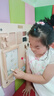 笛莎童裝女童裙子2025夏季小寶寶國(guó)風(fēng)時(shí)尚連衣裙旗袍裙 粉印花 130 曬單實(shí)拍圖