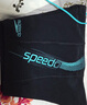速比濤（Speedo）泳褲男動感大標(biāo)彈力速干不貼身抗氯平角泳褲 中灰藍(lán) 36 曬單實拍圖