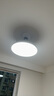 歐普（OPPLE）風扇燈吊扇燈24瓦LED照明低噪音餐廳臥室吊燈燈具包安裝 冰風白 曬單實拍圖