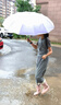 SooGree防水束口雨鞋防滑軟底耐磨水鞋時尚女款防暴雨膠鞋套中高筒雨靴 粉色 37 曬單實拍圖
