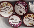 哈根達斯（Haagen-Dazs）比利時巧克力口味大桶冰淇淋473ml 家庭裝 曬單實拍圖
