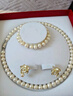 中國黃金【珍珠套裝】淡水珍珠項鏈媽媽款送媽媽生日禮物送婆婆母親節實(shí)用 芳菲年華珍珠項鏈A2339 曬單實(shí)拍圖