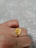 周生生黃金戒指 足金幸?；ㄕZ開口戒 結(jié)婚禮物三金72931R計(jì)價(jià)4克 曬單實(shí)拍圖