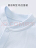 舒貝怡2件裝嬰兒衣服滿(mǎn)月新生兒連體衣周歲寶寶爬服春秋款哈衣藍色90 曬單實(shí)拍圖