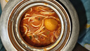 OQB德國燜燒壺316不銹鋼寶寶燜燒杯輔食煮粥神器學生便攜帶飯餐盒 316不銹鋼-荷花白【750ML】贈折疊餐勺 燜粥/煲湯/帶飯丨一罐搞定 曬單實拍圖