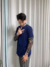 RINDU紋身袖套男士花臂防曬套袖刺青冰手袖夏騎行護(hù)臂袖子女開車手臂套 【紅鯉】一雙裝 曬單實拍圖