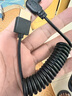 菲昂 HDMI to轉 Mini Micro HDMI 索尼單反相機 監視器 伸縮彈簧線(xiàn) 短線(xiàn) 彎頭 曬單實(shí)拍圖