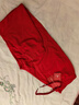 皮爾卡丹（pierre cardin）ins純棉運動褲女紅色春夏薄款寬松休閑褲女冬季加絨衛(wèi)褲束腳 紅色 3XL (夏季款偏薄) 曬單實拍圖