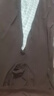 VeniMasee超薄冰絲秋褲男無痕透明一片式打底褲性感U凸光面絲滑緊身肌底褲 神秘黑 XXL【推薦體重170-200斤】 曬單實拍圖