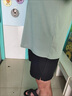 喬丹跑步運動套裝男夏季速干衣短袖t恤男五分褲男短褲兩件套運動服 曬單實拍圖