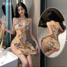 傾城鳥 情趣內衣性感睡衣女古風旗袍制服夫妻刺激高檔戰(zhàn)袍角色扮演誘惑 曬單實拍圖