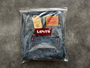 Levi's李維斯25年秋冬新款美式男士565寬松直筒休閑牛仔長褲A5756 中藍 34 (32) 曬單實拍圖