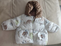 巴拉巴拉嬰兒羽絨服男童冬季女童短款外套造型可愛(ài)洋氣萌208424107234 曬單實(shí)拍圖