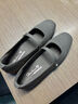 斯凱奇（Skechers）單鞋秋季女鞋2025新款淺口平底瑪麗珍鞋一腳蹬外穿涼鞋159057 曬單實(shí)拍圖