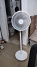 美的（Midea）電風(fēng)扇家用7葉落地扇搖頭電風(fēng)扇循臥室宿舍輕音風(fēng)扇臺式桌面小型風(fēng)扇臺地兩用升級款 白色丨7葉臺地兩用 曬單實拍圖