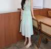 桂岐 仙女風(fēng)銀色粗跟涼鞋女外穿夏季甜美蝴蝶結(jié)涼拖高跟拖鞋配裙子 【粗跟銀色】5CM 36 曬單實拍圖