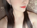 老鳳祥925銀耳釘耳飾耳環(huán)女2025年新款生日七夕情人節(jié)禮物送女朋友高級(jí) L-E26流星雨耳釘-925銀 曬單實(shí)拍圖