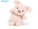 Jellycat小豬可愛公仔動(dòng)物毛絨玩偶小玩偶送禮娃娃生日新婚禮物 粉紅色 Little 曬單實(shí)拍圖