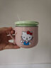 樂扣樂扣寶寶吸管杯嬰兒喝奶杯2歲牛奶杯兒童水杯家用敞口杯幼兒園杯子 曬單實拍圖