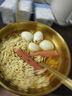 金疆周黑鴨同款拌飯碗米村304不銹鋼韓式冷面碗雙層隔熱碗筷專用金色 304金色碗+鋼勺+鋼筷(套裝) 23cm 外徑（特大，網(wǎng)紅同款大?。?曬單實(shí)拍圖