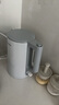 美的（Midea）電熱水壺煮水壺家用小型電燒水壺 0涂層食品級(jí)304不銹鋼雙層防燙無(wú)縫內(nèi)膽1.5升容量 1566 曬單實(shí)拍圖