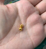 沃爾金黃金轉(zhuǎn)運(yùn)珠小金珠足金999重版加厚散珠黃金光面金珠古法珠手串DIY 0.8g，5MM古法珠重版約2顆 曬單實(shí)拍圖