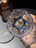 VIANASA'S江戶切子藍雛菊手工雕刻威士忌酒杯水晶玻璃杯高端洋酒杯送人禮盒 藍雛菊（單只禮盒裝） 280ml 1只 曬單實拍圖