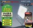佛山照明（FSL）LED投光燈led戶(hù)外庭院路燈室外防水大功率工程廣告牌投射燈倉庫照明泛光燈100W白光（6500K） 曬單實(shí)拍圖