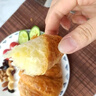羊角面包法式夾心軟面包可頌牛角包商用半成品下午茶營(yíng)養(yǎng)早餐代餐 【嘗鮮試吃】6枚X1盒 曬單實(shí)拍圖