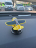 迪加倫新款車載太陽能旋轉(zhuǎn)小飛機(jī)汽車創(chuàng)意擺件車內(nèi)中控臺(tái)裝飾品汽車用品 曬單實(shí)拍圖