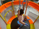 曼迪卡威（Mdikawe）蹦蹦床室內(nèi)家用嬰兒童1-2-3-6-10歲寶寶跳跳床小孩蹭蹭床玩具禮物 曬單實(shí)拍圖