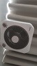 美的（Midea）電風(fēng)扇 臺扇鴻運扇家用五葉臺式迷你小風(fēng)扇宿舍臥室節能桌面電扇轉頁(yè)扇 KYT20-25F 曬單實(shí)拍圖