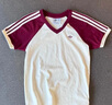 ADIDAS阿迪達斯三葉草女子經(jīng)典運動休閑短袖V領T恤KE6163 KE6163 M 曬單實拍圖