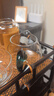 金鑲玉 玻璃公道杯分茶器配件加厚玻璃耐熱透明 高硼硅湖綠矮款公杯 曬單實拍圖