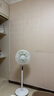 美的（Midea）落地扇電風(fēng)扇家用智能變頻立式風(fēng)扇大風(fēng)量客廳宿舍輕音桌面臺(tái)立兩用家用一級(jí)能效節(jié)能扇 國(guó)家補(bǔ)貼 【觸屏】幸運(yùn)草安睡Lite SDH30RX 曬單實(shí)拍圖