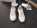 雅格獅丹（Aquascutum）男鞋秋季2025新款透氣網(wǎng)面鞋男士百搭厚底耐磨休閑鞋子男 白色 40 -適合運(yùn)動(dòng)鞋41碼 曬單實(shí)拍圖