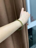 京蔻迪天.然瑪瑙手鐲苦茶冰玉髓手鐲高冰透玉鐲翡翠色送禮物美人鐲叮當 送鑒定證書+禮盒 曬單實拍圖