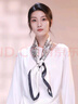 上海故事（STORY Of SHANGHAI）真絲絲巾女春夏100%桑蠶絲綢大方巾披肩媽媽母親節(jié)禮物 花滿絲語 曬單實(shí)拍圖