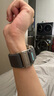 奧魯姆 AULUMU A11 適用AppleWatch蘋果手表Ultra2/Series9/10/SE 超薄磁吸扣 雙表帶 運動表帶 碳素灰 曬單實拍圖