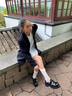 MIO【張小婉同款】米奧牛津樂(lè)福鞋2025秋新款英倫學(xué)院厚底小皮鞋 黑色(亮皮) （張小婉同款） 35 (225mm) 曬單實(shí)拍圖