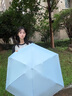 左都（ZUODU）遮陽傘防曬防紫外線便攜小巧輕便折疊輕便太陽傘女五折防曬晴雨傘 曬單實拍圖